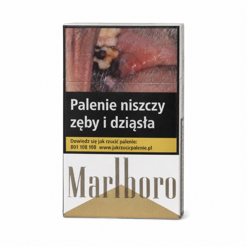 Marlboro Gold Polish Pack - 1 Carton (10 packs)