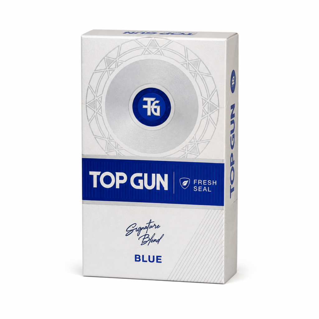 Top Gun Fresh Seal Signature Blend Blue - 1 Carton (10 packs)