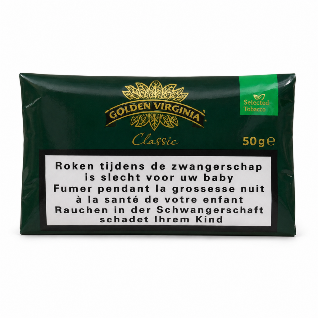 Golden Virginia Classic Rolling Tobacco 50g - 50g Pouch